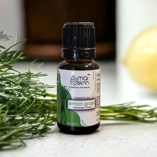 Lemongrass Essential Oil for Hair Strengthening & Refreshing Feeling - 15ml