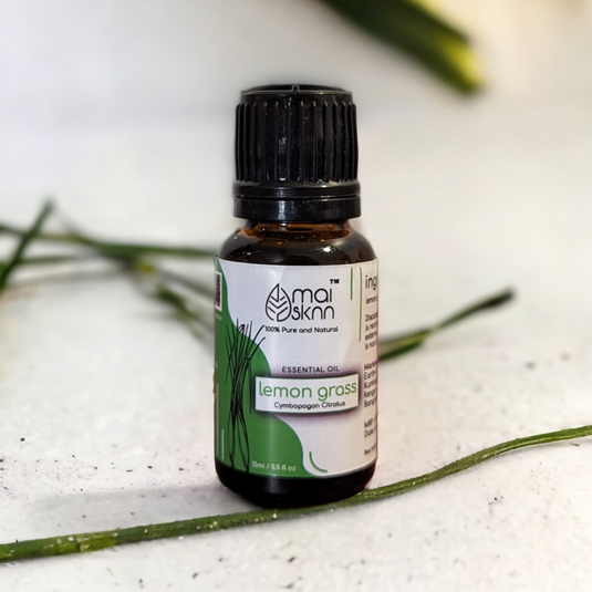 Lemongrass Essential Oil for Hair Strengthening & Refreshing Feeling - 15ml