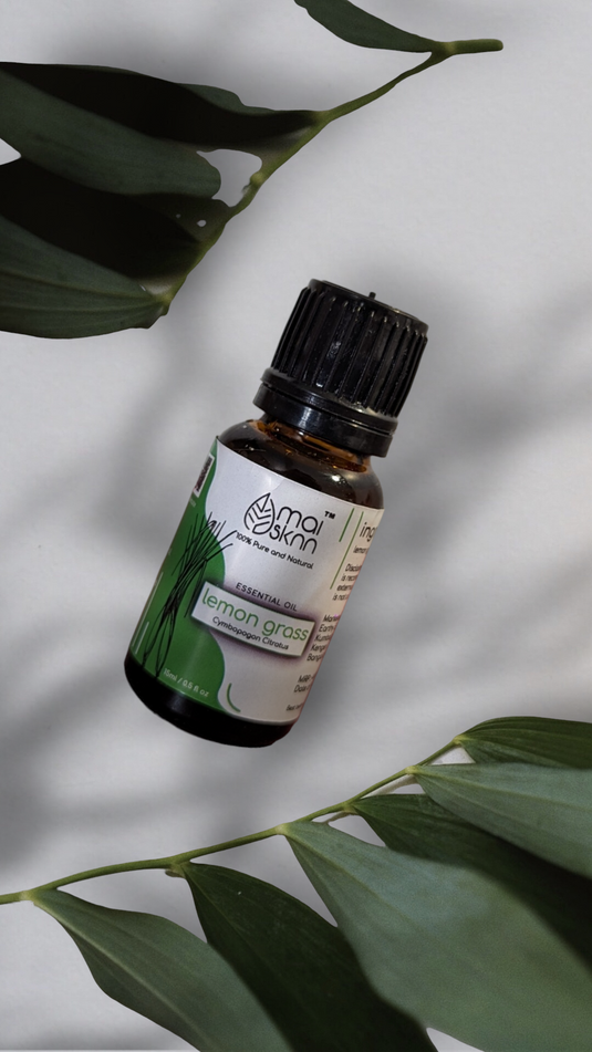 Lemongrass Essential Oil for Hair Strengthening & Refreshing Feeling - 15ml