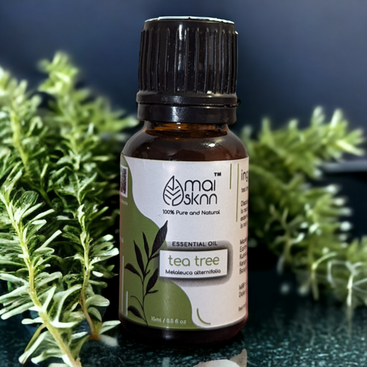 Tea Tree Essential Oil for Acne Fight & Dandruff Control- 15ml