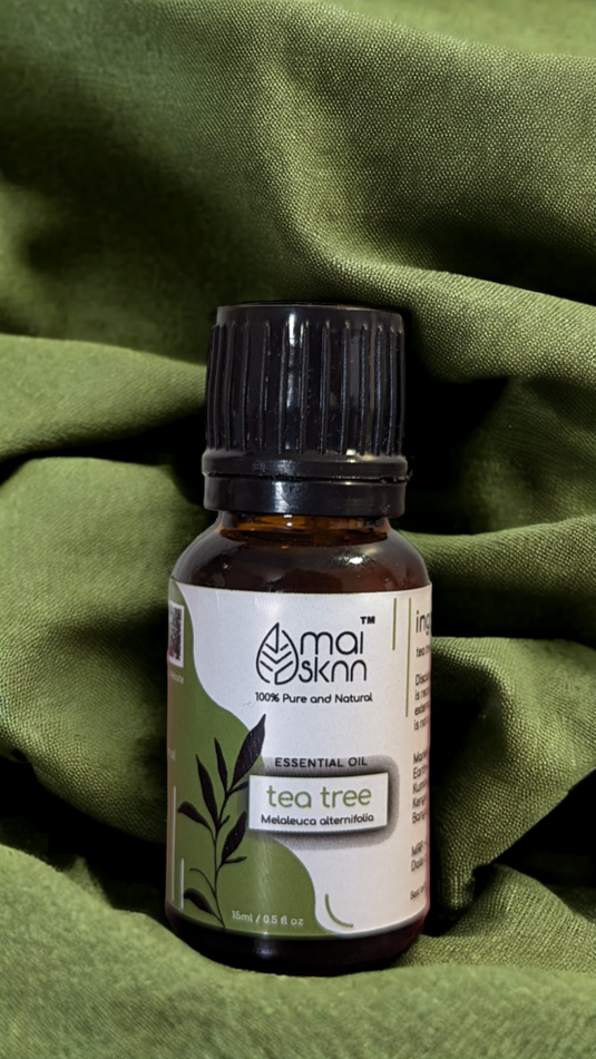 Tea Tree Essential Oil for Acne Fight & Dandruff Control- 15ml