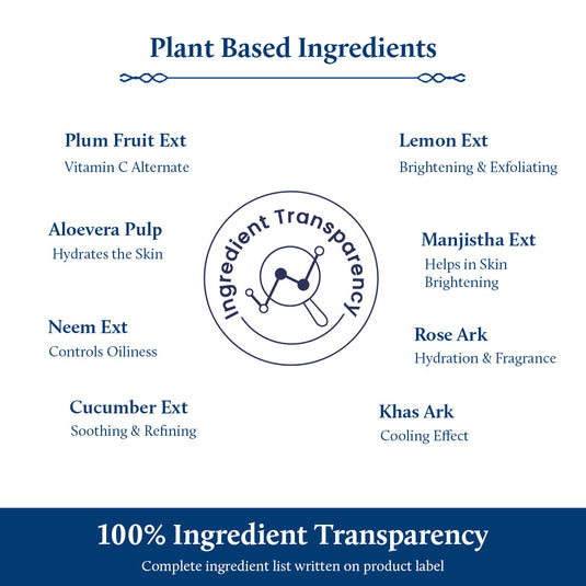 Complete Ingredient List of Plant Based Vitamin C Serum