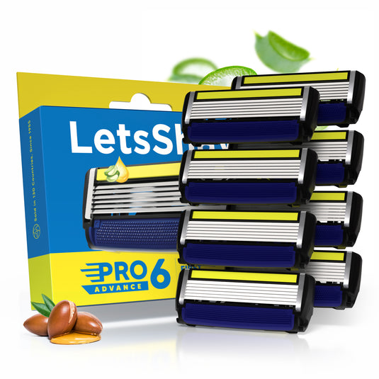 LetsShave Pro 6 Advance for men Pack of 8
