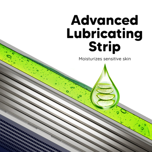 LetsShave Pro 6 Plus Face & Full Body Razor for Men (Razor+2 Bldes+Travel Cap)