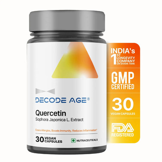 Quercetin Dihydrate |Sophora Japonica L. Extract - Decode Age