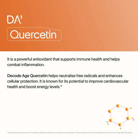 Quercetin Dihydrate |Sophora Japonica L. Extract - Decode Age