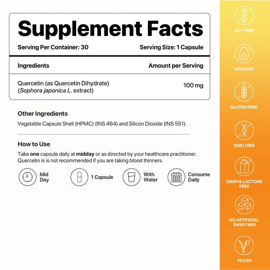 Quercetin Dihydrate |Sophora Japonica L. Extract - Decode Age