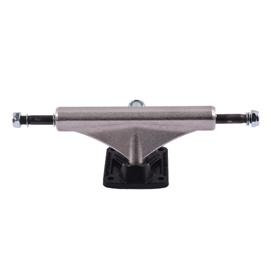 OGRE SKATEBOARD TRUCKS- PLUTO SERIES- RAW/MATTE BLACK