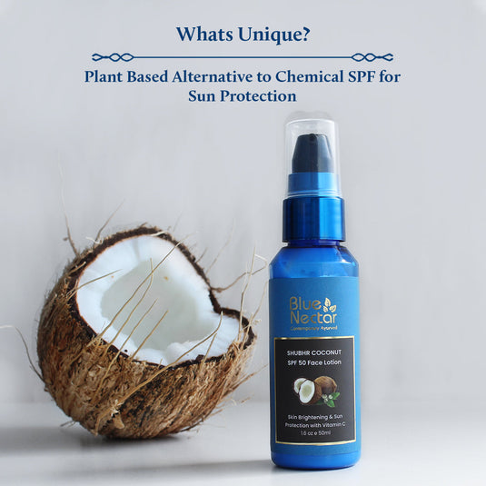 Plant Based Alternative too Chemical SPF for Sun Protection.