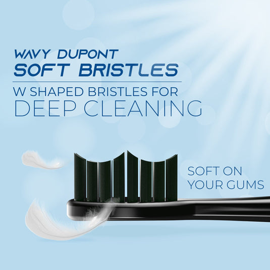 soft bristle electric toothbrush