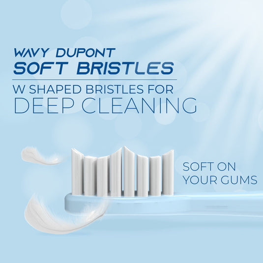soft bristles cordless toothbrush