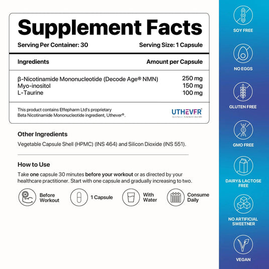 SportVit™ | Caffeine Free, Pre-Workout - Decode Age