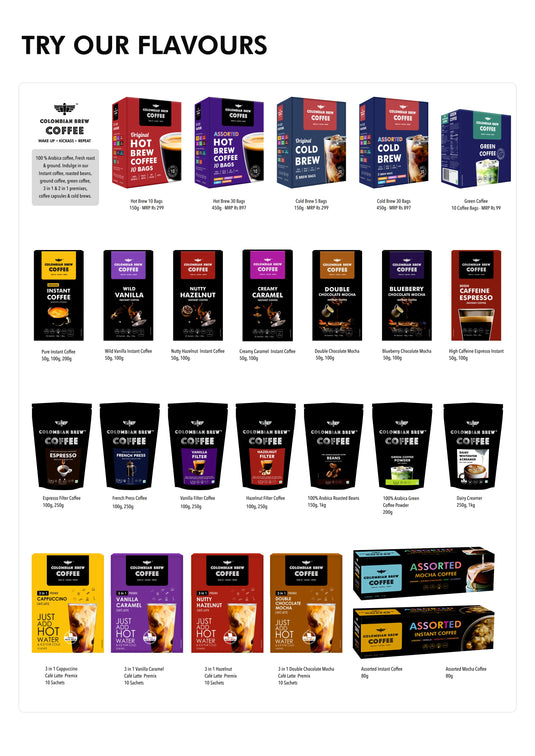 High Caffeine Espresso Instant Coffee Powder, Strong, 50g