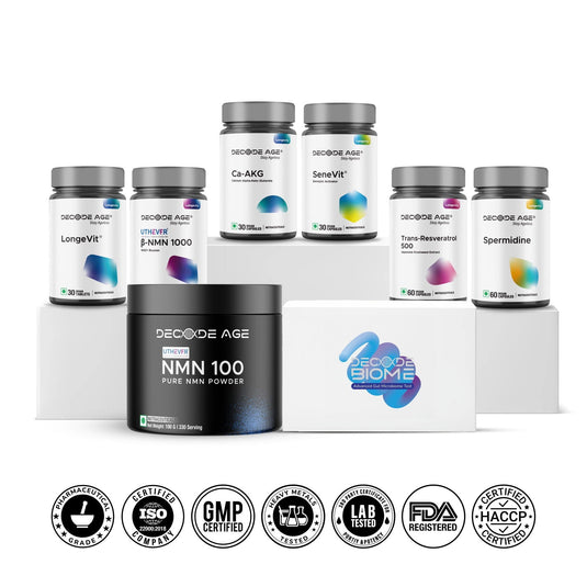 Trans Resveratrol 500mg | 99% Pure Japanese Knotweed Extract | 60 Capsule - Decode Age