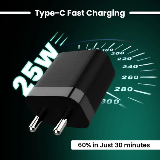Hammer 25w Super Fast Type C Travel PD Adaptor PPS technology