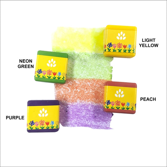 My First Crayon - Unicorn - 4 Jumbo Washable Block Crayons Colours for kids 12m+