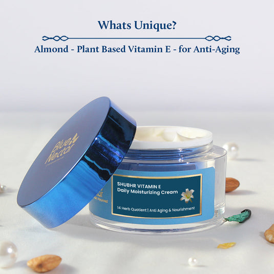 Women's Vitamin E Face Cream for Skin Hydration (14 herbs, 50g)