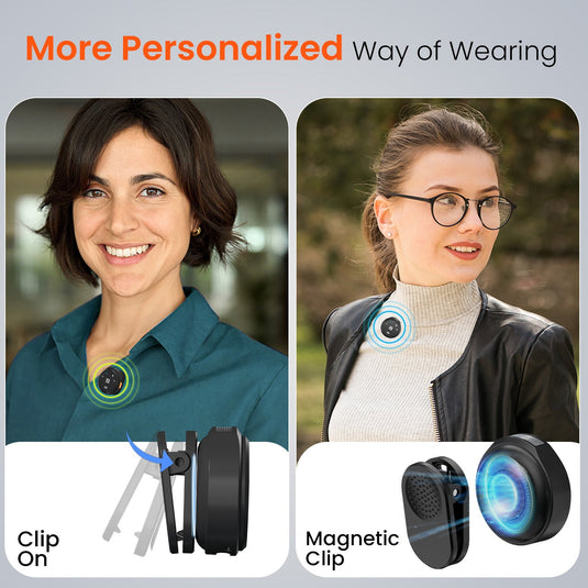 Portronics VlogMate 3 type c wireless microphone audio accessories with plug and play easy connection with crystal clear audio