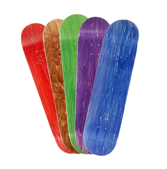 Blank Skateboard Deck- Sizes 7.0", 7.375" & 7.5" (Best for Kids Under 10 Years Old)
