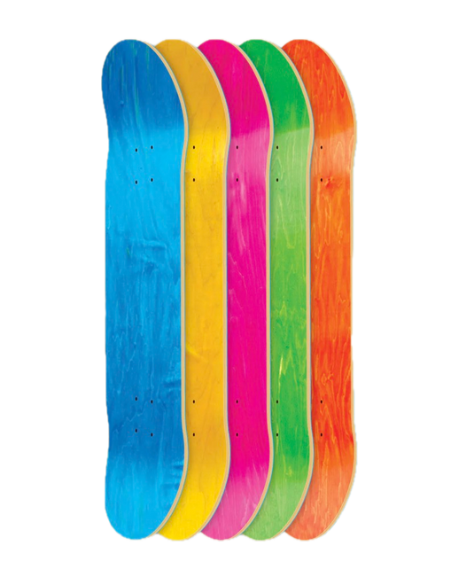 Blank Skateboard Deck- Size 8.0", 8.25"