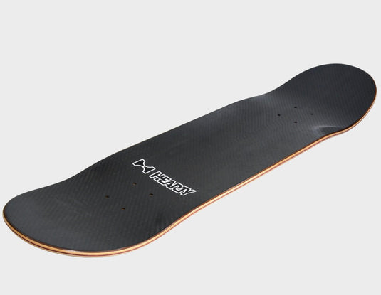 Hearty Deck TRIPLE SKULL 7.75"-Carbon Top