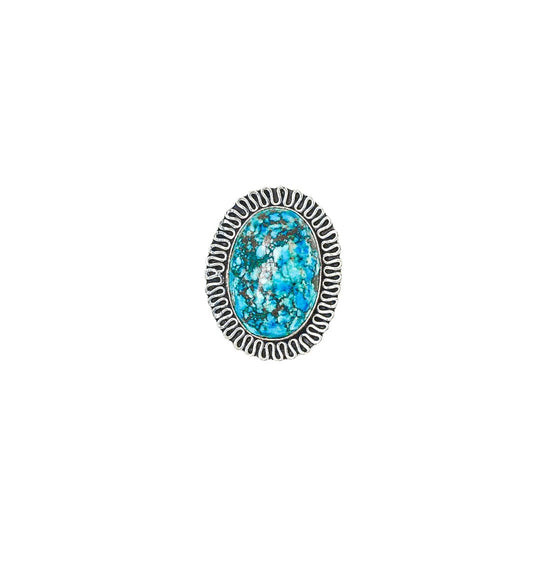 Healing Turquoise Adjustable Certified Gemstone Ring
