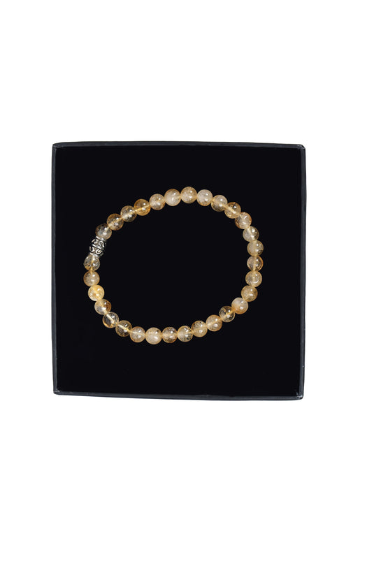 Natural Certified Citrine Bracelet For Success And Prosperity
