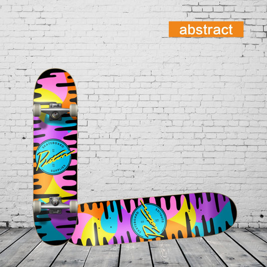 PISTON COMPLETE SKATEBOARDS 7.25" TO 8.0"- ABSTRACT
