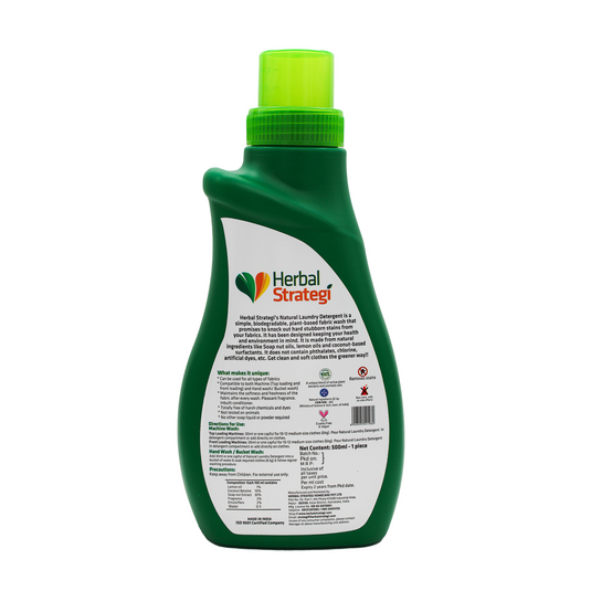 Natural Laundry Detergent | Product Size: 500 ml, 1 ltrs, 2 ltrs, 5 ltrs