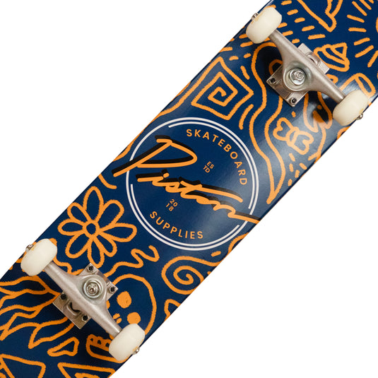 PISTON COMPLETE SKATEBOARDS 7.25" Doodle (BEST SIZE FOR KIDS UNDER 10)