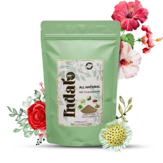 Indalo All-Natural Hair Treatment Pack - 100g