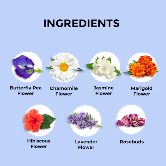 Flower Herbal Infusion - Pack Of 7