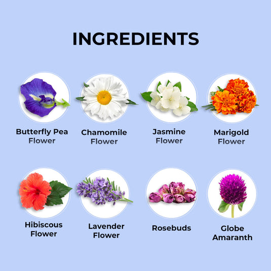 Flower Herbal Infusion - Pack Of 8