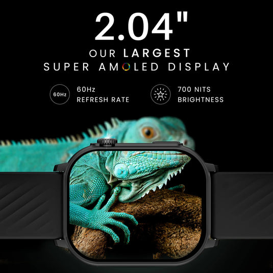 Hammer Arctic 2.04" Super Amoled Display Bluetooth Calling Smartwatch