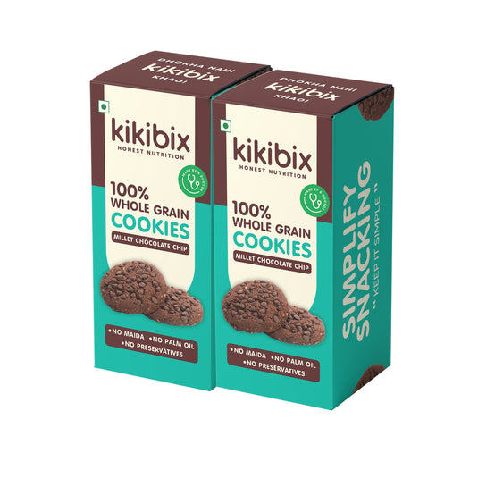 Millet Chocolate Chip Cookies