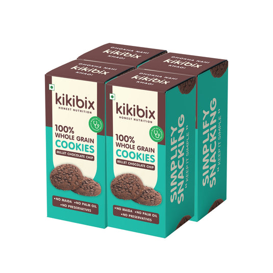 Millet Chocolate Chip Cookies