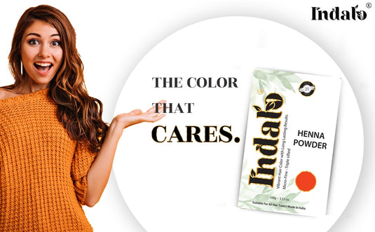 Natural Henna Powder for No More Chemical Damage - 100g