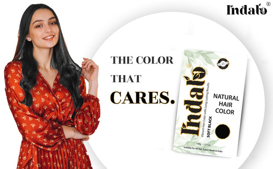 Pure & Natural Hair Color for No More Chemical Damage - 100g