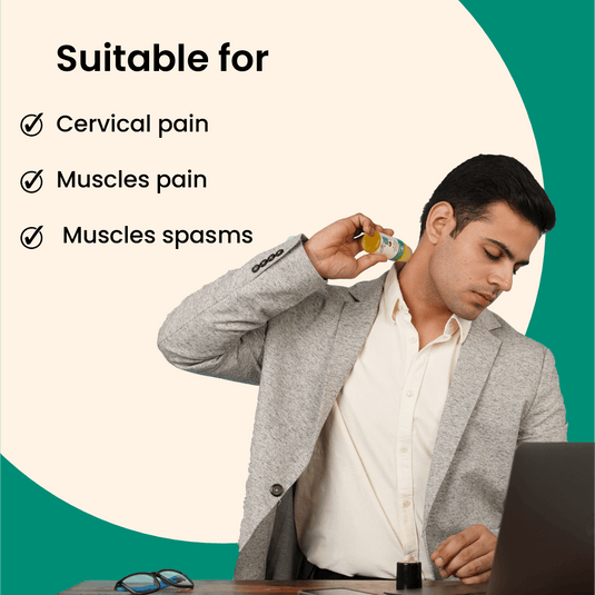 Muscle Recovery Roll On For Cervical, Over-used Muscle