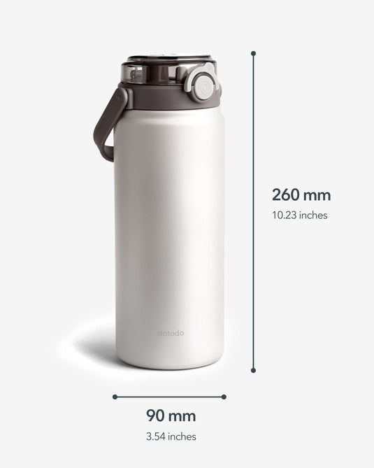 Tank dual sipper flask