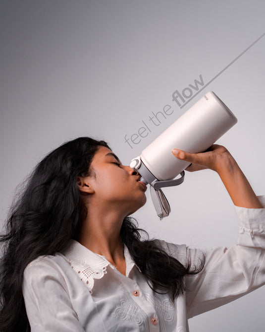 Tank dual sipper flask