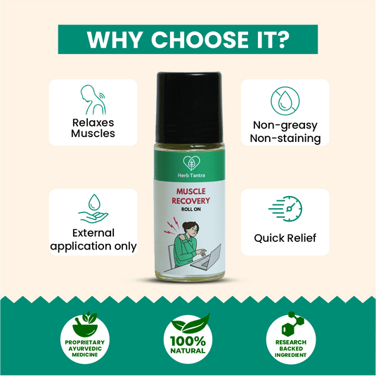 Muscle Recovery Roll On For Cervical, Over-used Muscle