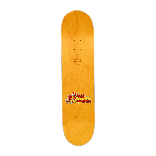 World Industries Deck- Fire World - Yellow 8.0”