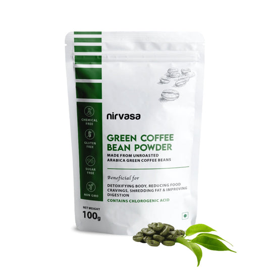 Nirvasa Unroasted Green Coffee Powder 100g