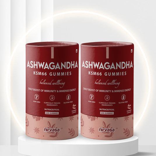 Nirvasa Ashwagandha KSM66 Gummies (60)