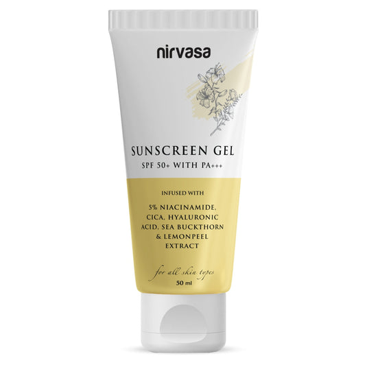 Nirvasa SPF50+ Sunscreen Gel 50 ml