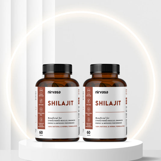 Nirvasa Pure Shilajit Tablet (60 Tabs)