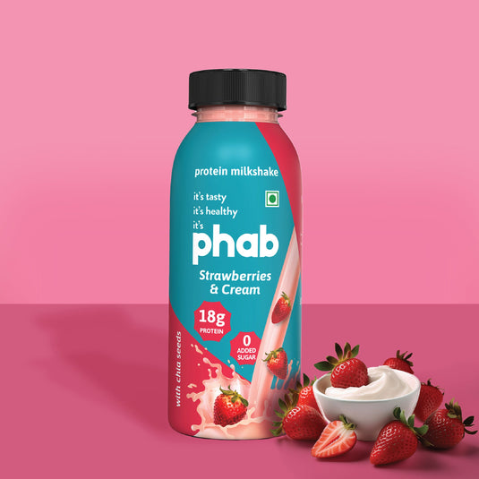 strawberries & cream - 18g protein (pack of 2)