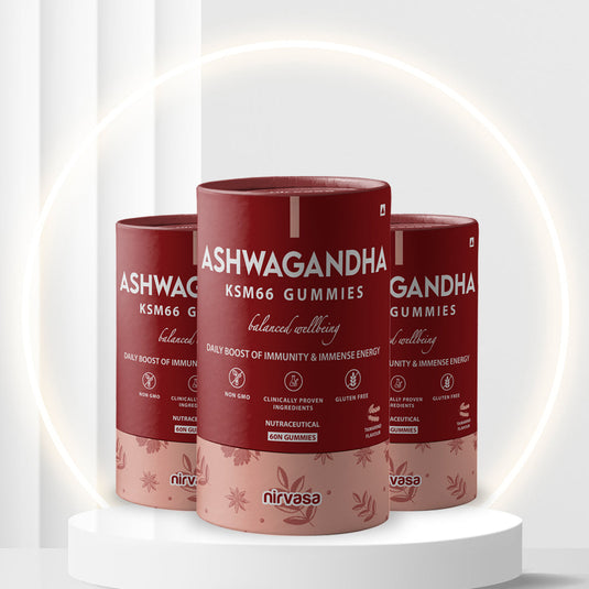 Nirvasa Ashwagandha KSM66 Gummies (60)