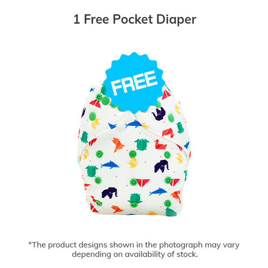 No More Mess Diaper Cover, Pocket Diaper Combo